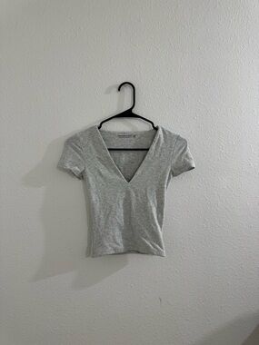 America eagle v-neck top